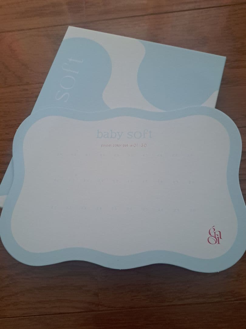 enoi baby soft ／パステルカラージェル／台紙つき エノイ