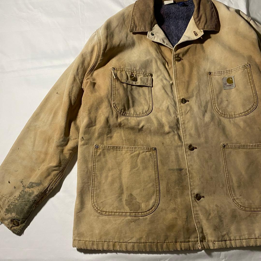 サンフェード Carhartt Chore Jacket 70s 野村