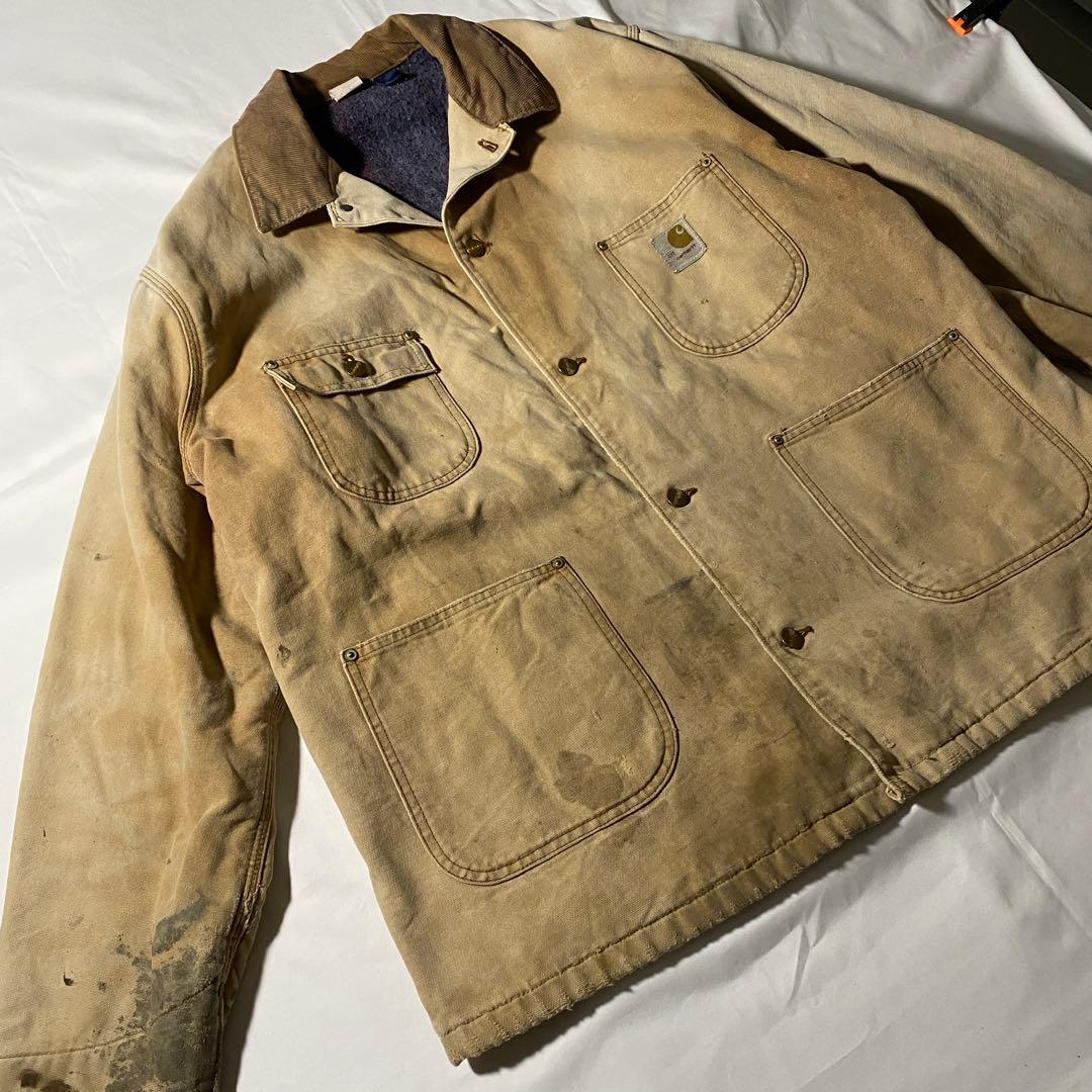 サンフェード Carhartt Chore Jacket 70s 野村