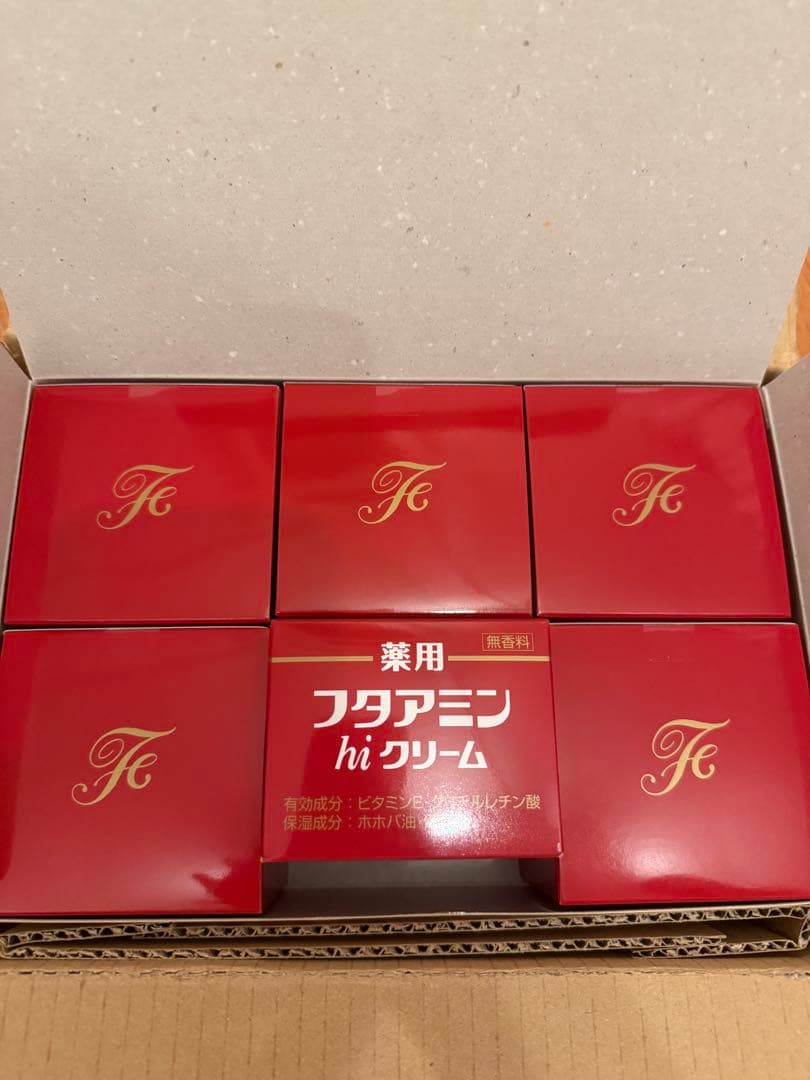 薬用フタアミンhiクリーム 130g 6個