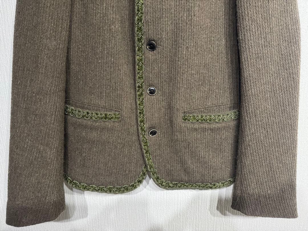 か*ゃ様 Needlesニードルズ　チロリアンジャケット　編み込み刺繍装飾デザイ