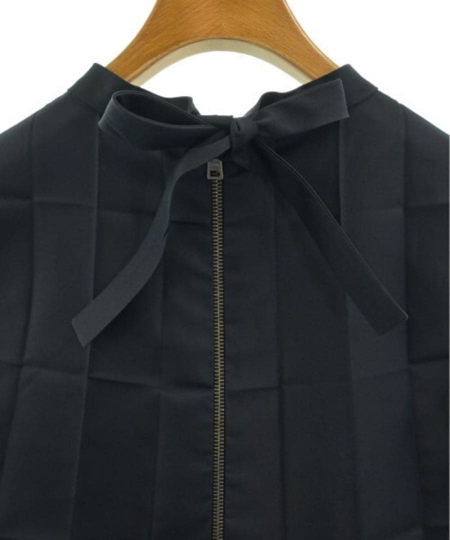 【セール】MARNI マルニ ノースリーブ ひざ下丈 ワンピース ネイビー XS