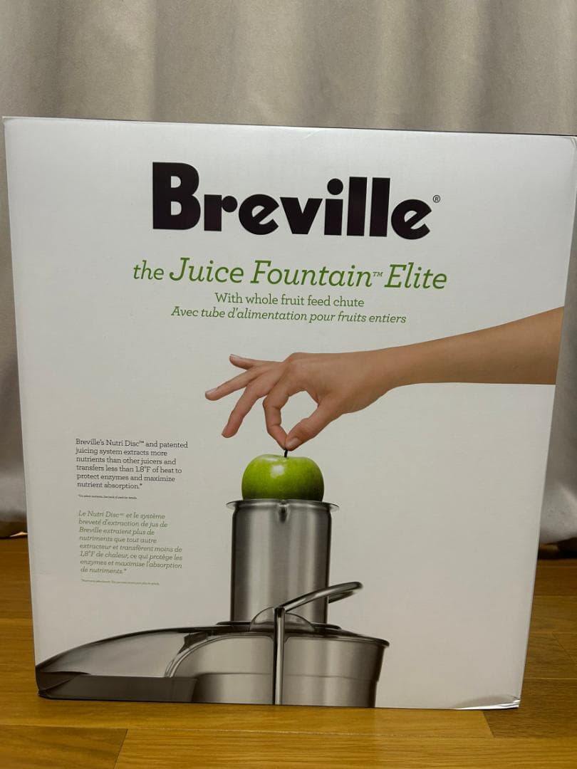 ☆新品 Breville ブレビル ジューサー エリート 800JEXL