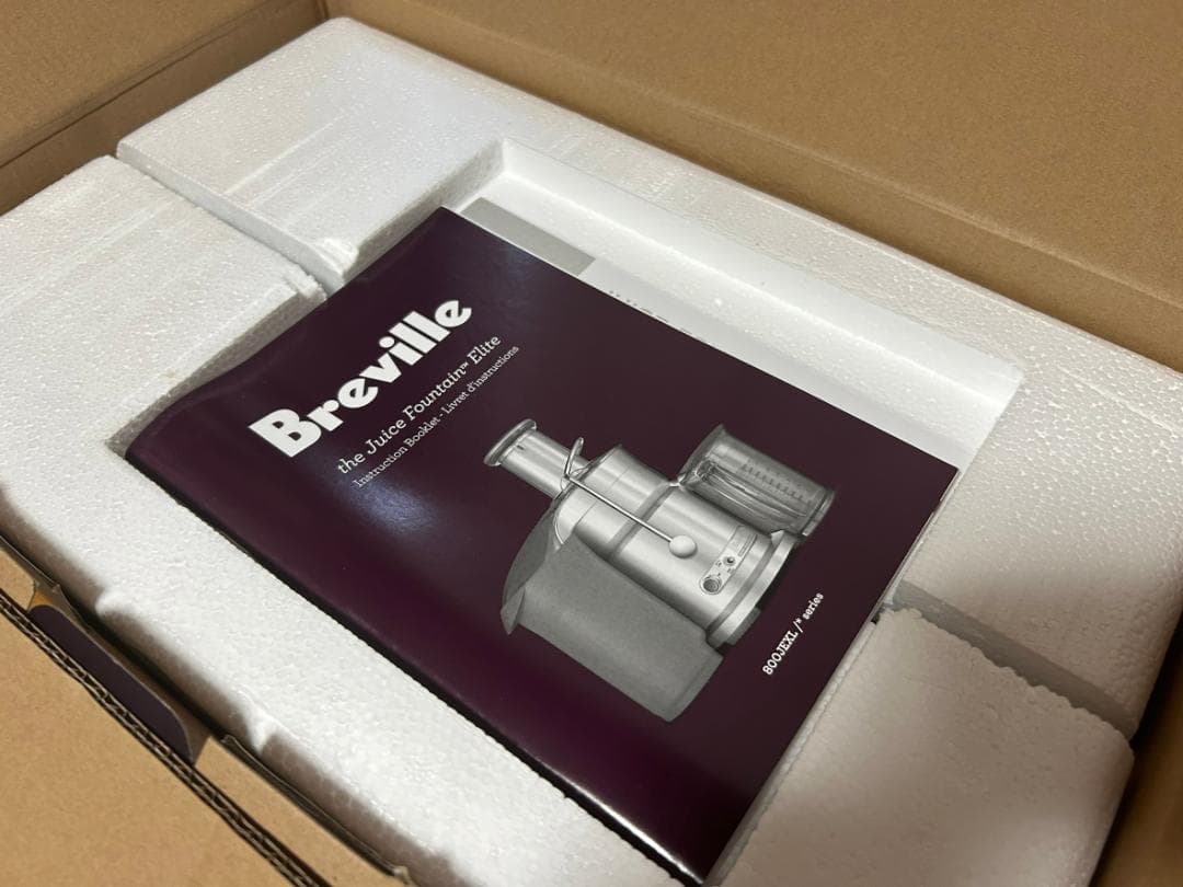 ☆新品 Breville ブレビル ジューサー エリート 800JEXL