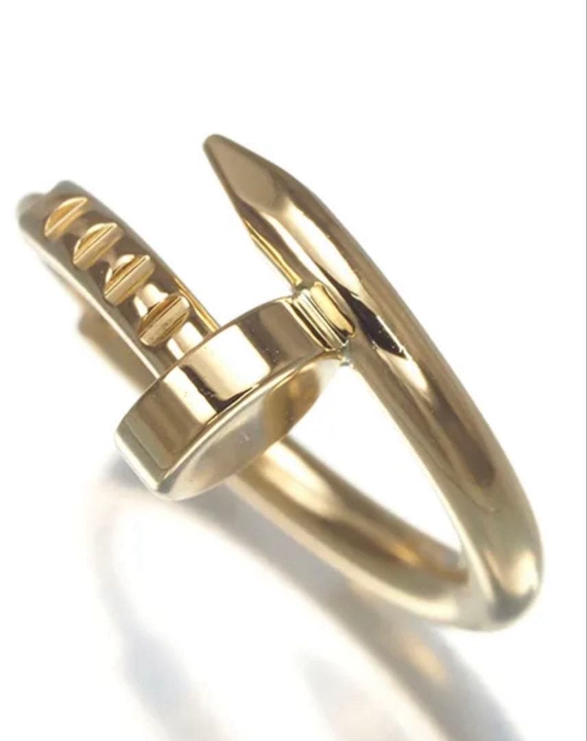 カルティエ ピアス ジュストアンクル 片耳 K18YG 保証書付き