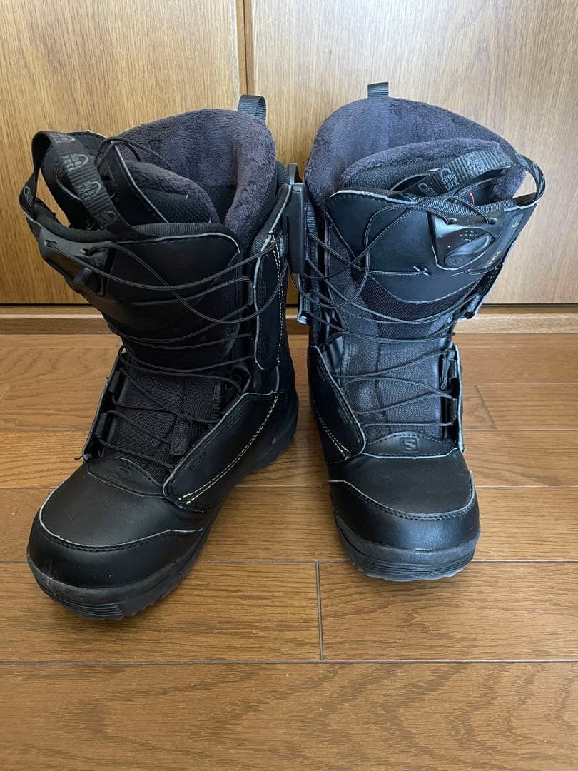 美品！2回着用 23.5 Salomon Pearl スノーボードブーツ