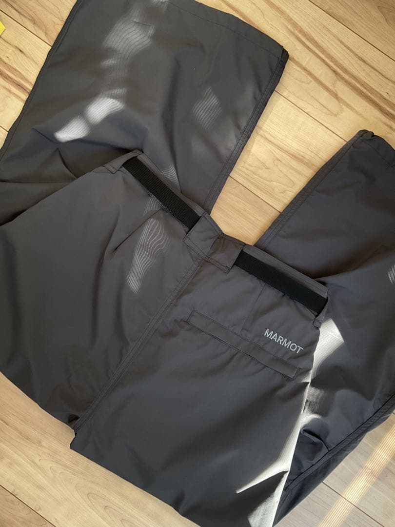 MARMOT WINDSTOPPER パンツ ダークグレー