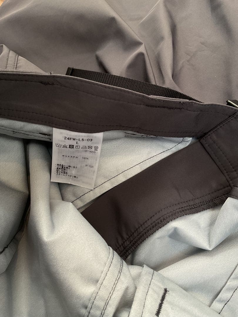 MARMOT WINDSTOPPER パンツ ダークグレー