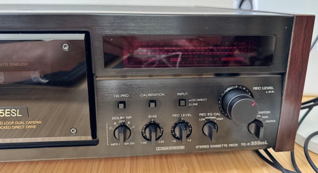 SONY TC-K555ESL カセットデッキ