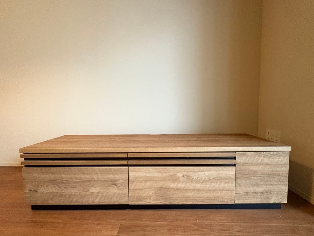 【目立つ汚れなし】テレビ台 TM ギャラン 150ローボード シャビーナチュラル