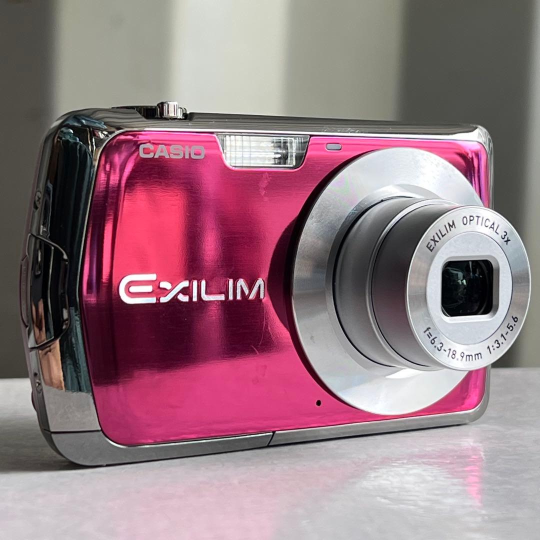 E19美品✨CASIO EXILIM EX-Z1 ピンク コンパクトカメラ