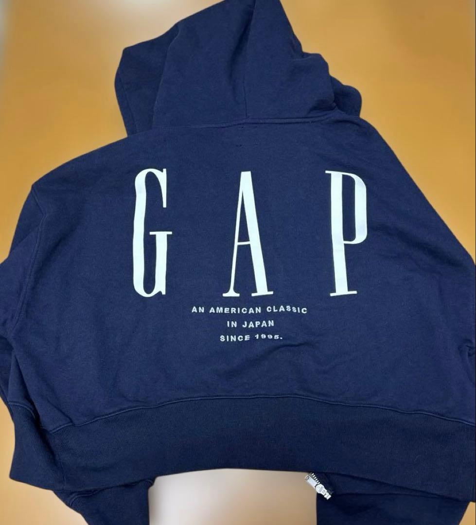 GAP 30th 30周年アニバーサリー ヘビーウェイト パーカー M ネイビー