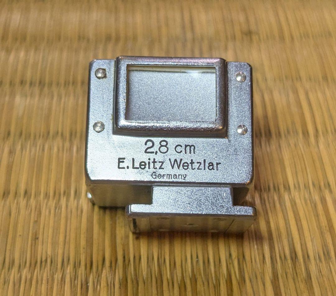 E. Leitz Wetzlar 2.8cm レンジファインダー