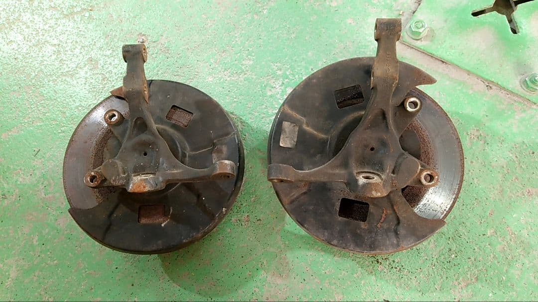 シルビア フロント ナックル ローター 4穴 純正 S13 180SX