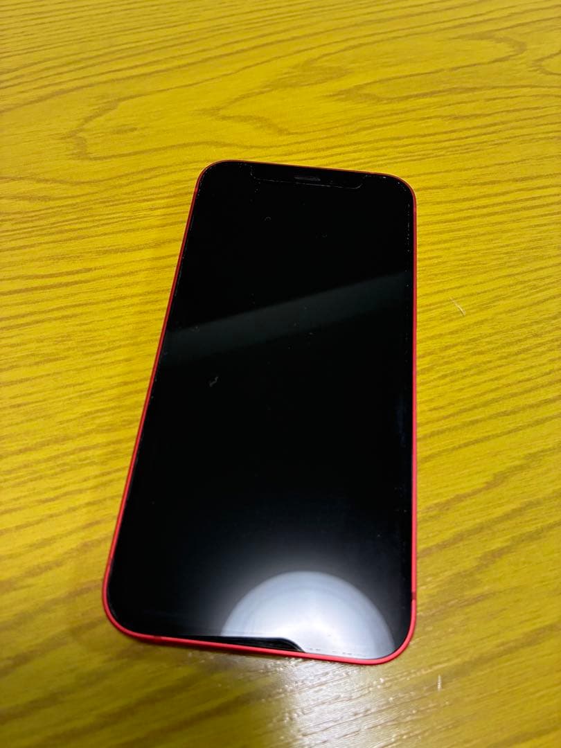 iPhone 12 mini レッド　箱付き ケーブルなし