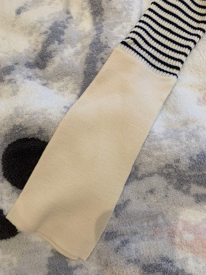 トップス Rosarymoon Back Ribbon Rib Leotard Ivory