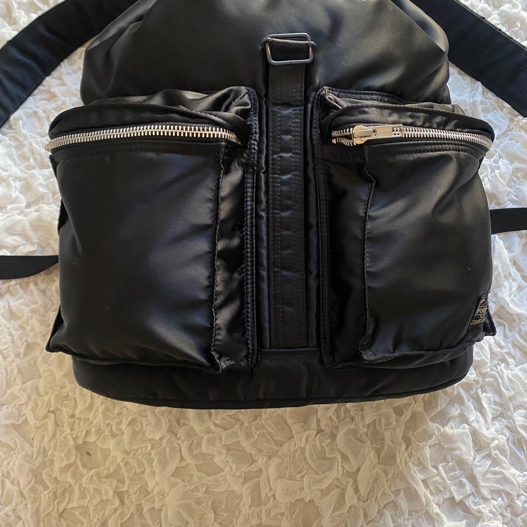 【未使用級】ポーター　PORTER タンカー リュック 黒 廃盤