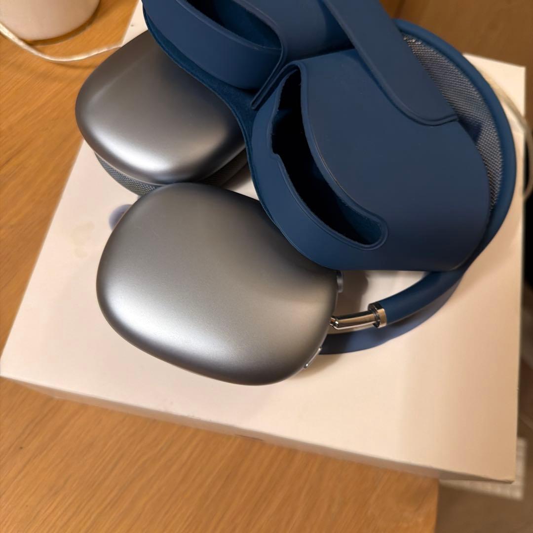 Apple AirPods Max ブルー ケース付き