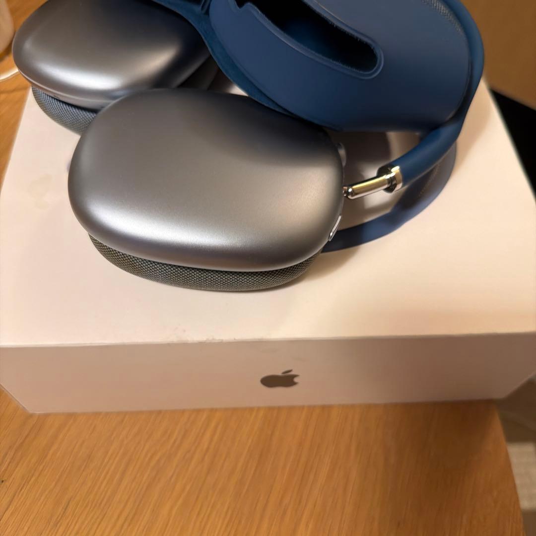 Apple AirPods Max ブルー ケース付き