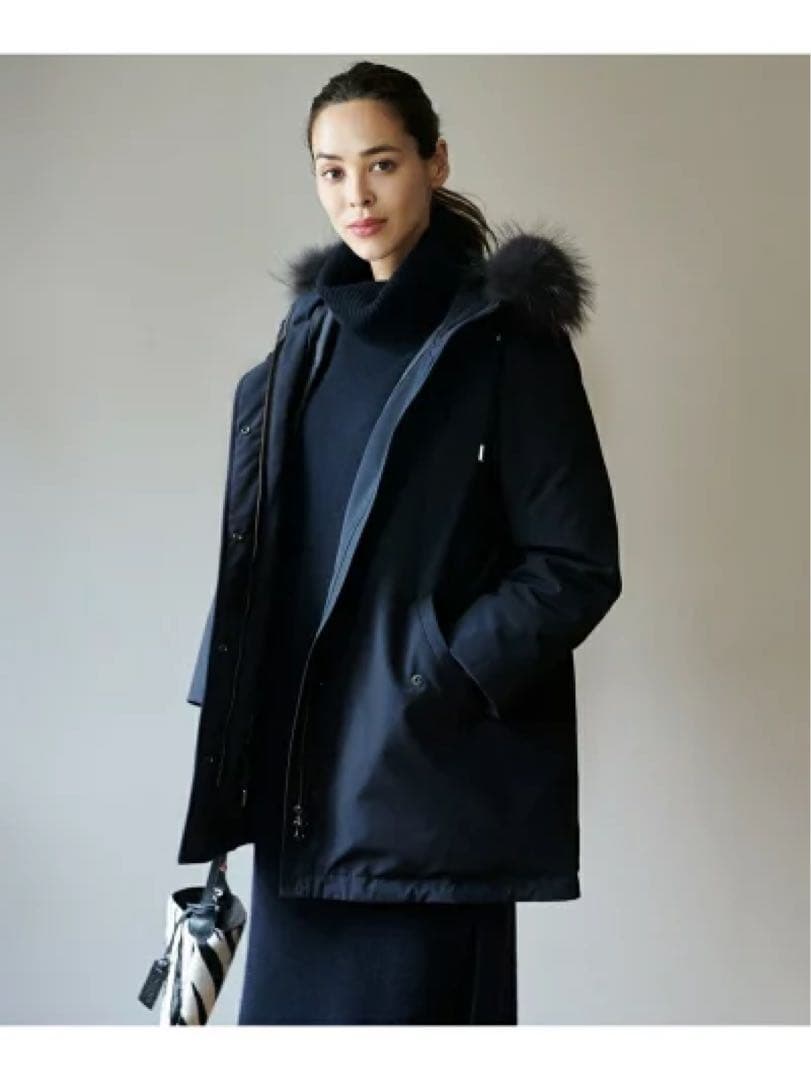 23区　ラムズカシミヤ　ニットワンピース　サイズ38 ￥29,700