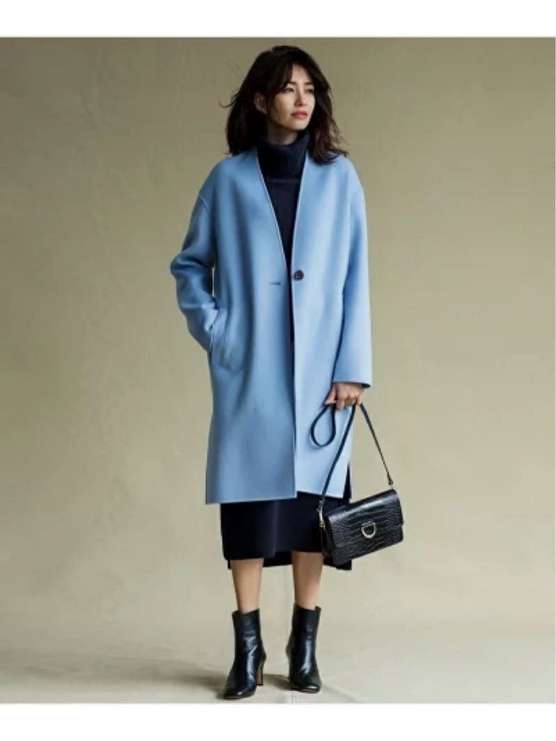 23区　ラムズカシミヤ　ニットワンピース　サイズ38 ￥29,700