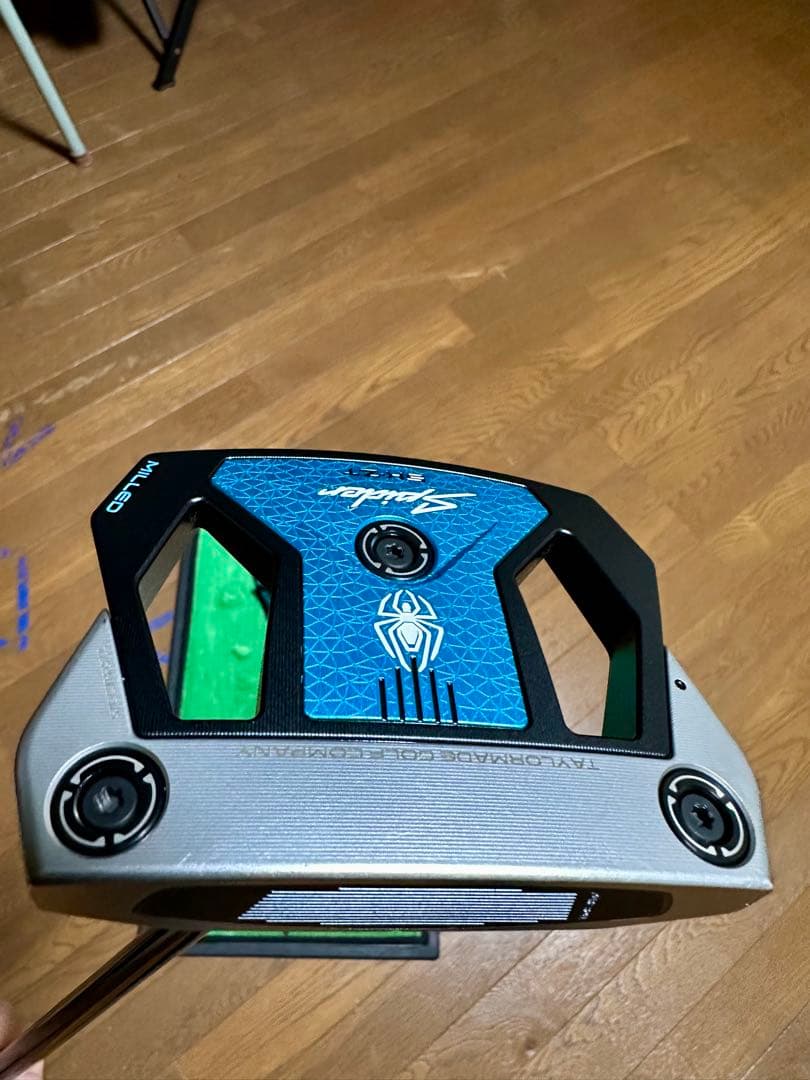 Spider パター ZT ゼロトルク 青/黒 ヘッドカバー付き