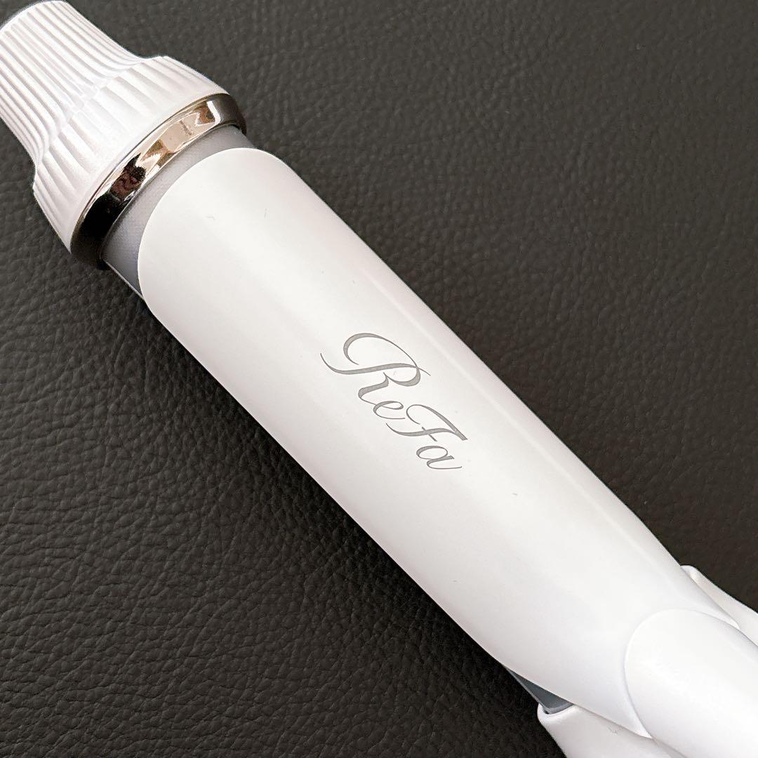 箱付 リファ ビューテック カールアイロン ホワイト 32mm RE-AF00A