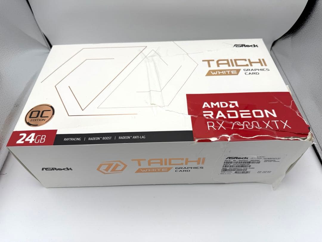 グラフィックボード・グラボ・ビデオカード ASRock/Radeon RX7900 XTX Taichi 24G OC