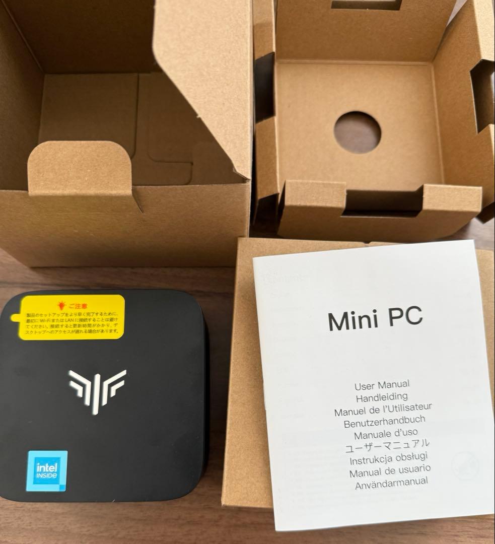 NiPoGi ミニpc E1 N97 16GB 512G