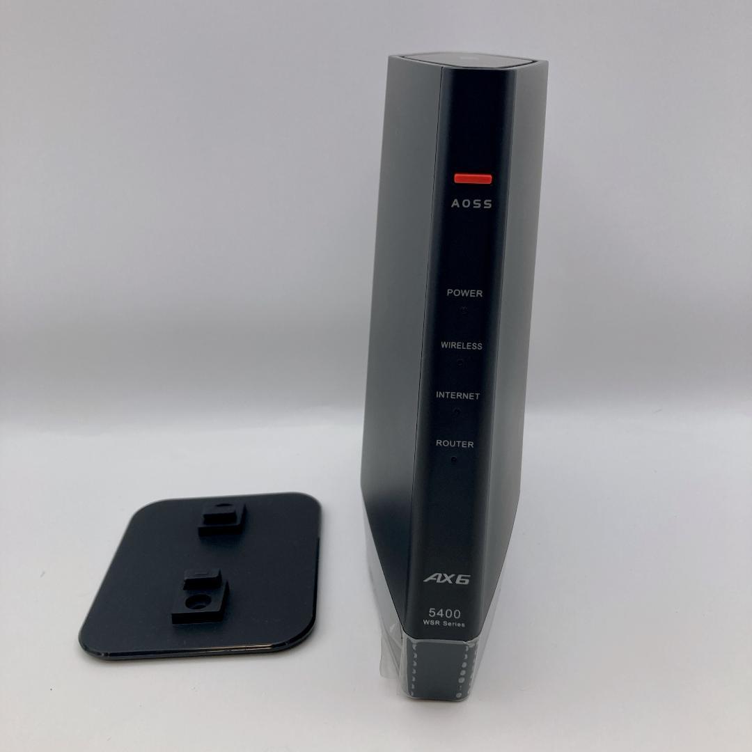 BUFFALO WSR-5400AX6P-BK 無線LANルーター Wi-Fi6