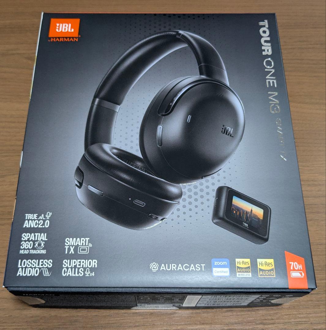 JBL TOUR ONE M3 TX トランスミッター付属