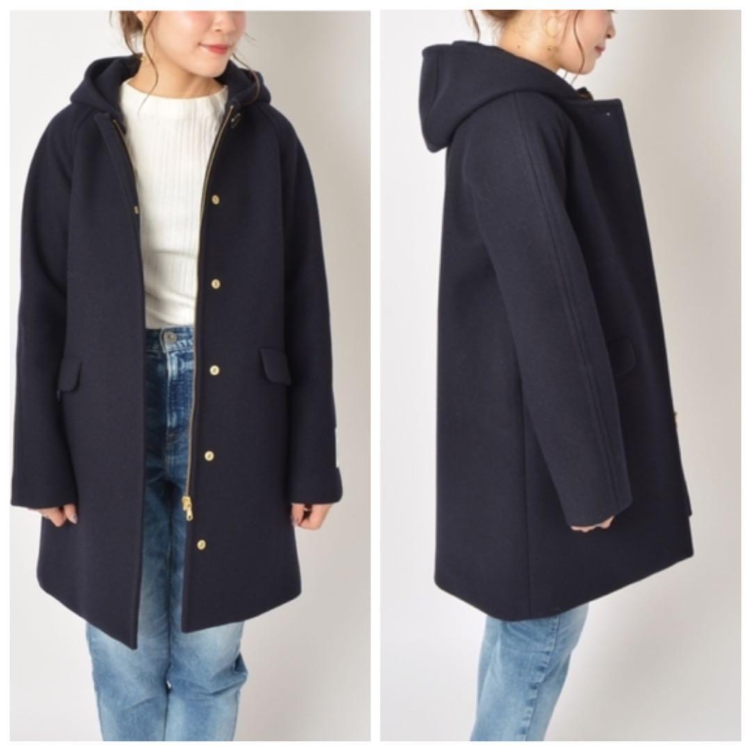 おれんじ様用 美品 SHIPS ハミルトン ウール 2WAY コート 36