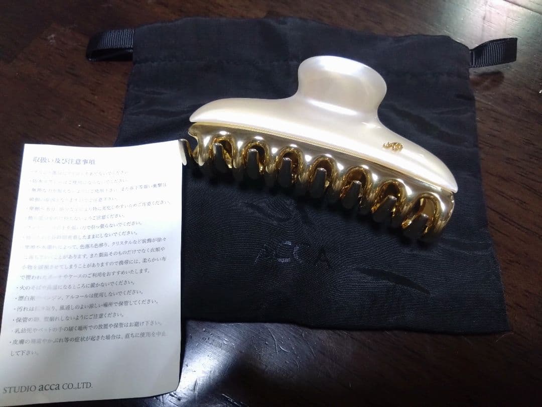 ACCA ヘアクリップ　Ｌサイズ
