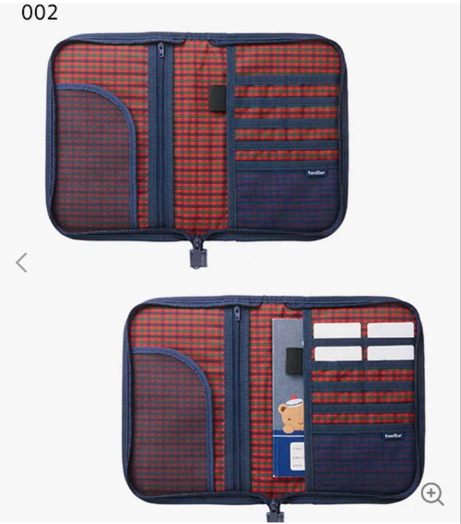 【新品未使用】familiar 母子手帳ケース