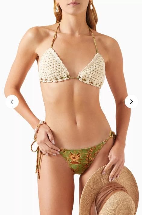 ジマーマン　ZIMMERMANN クロシェビキニセット　ビキニ