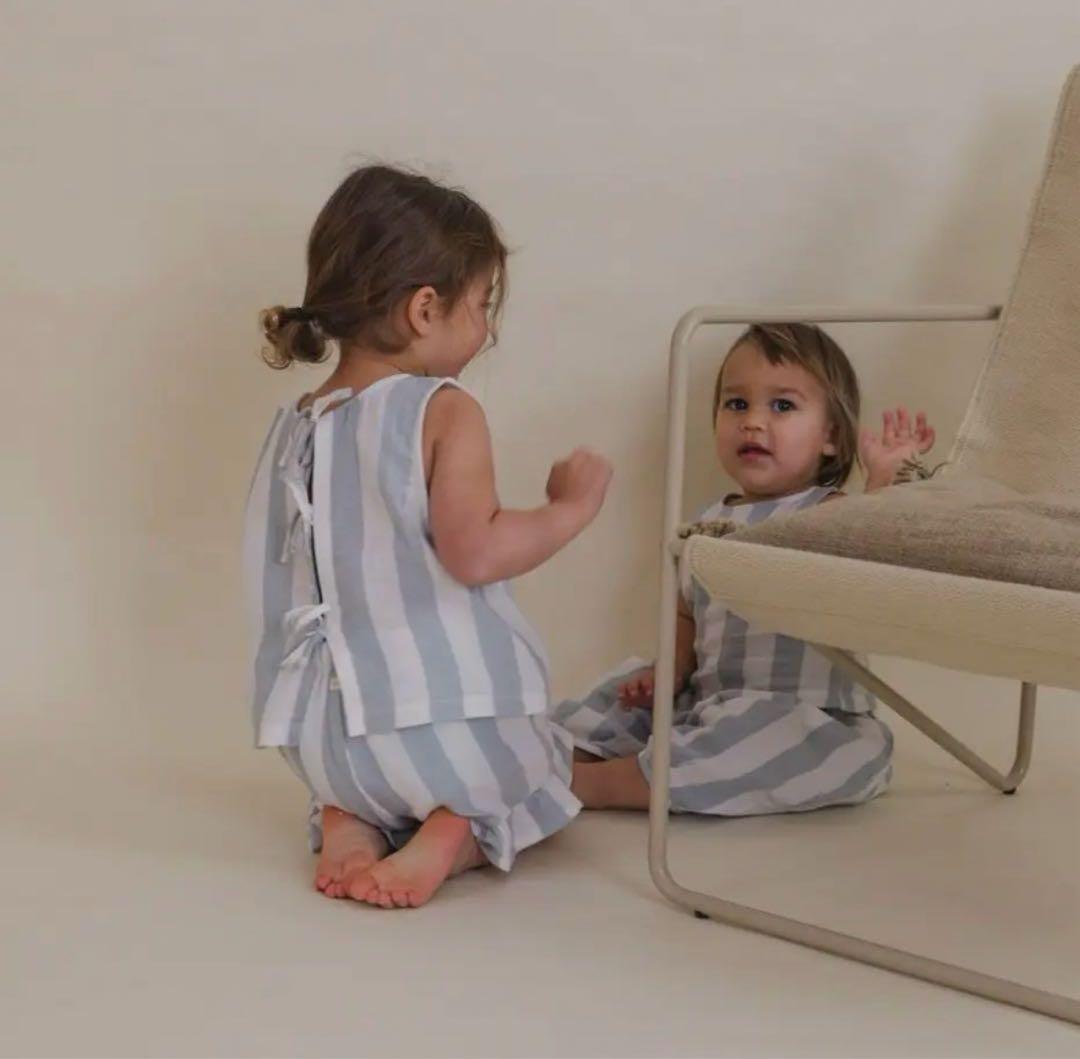 トップス organic zoo Sardine Stripes Resort