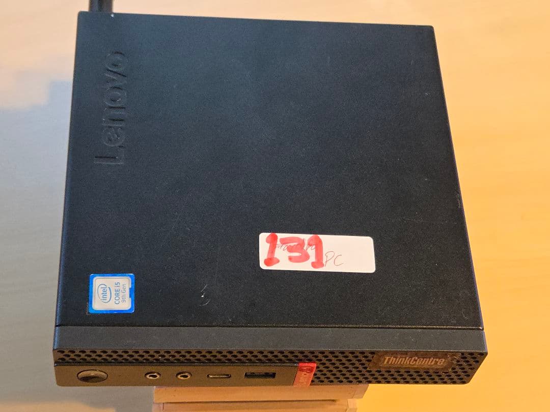 revieさん i5 9400T ThinkCentre M720q