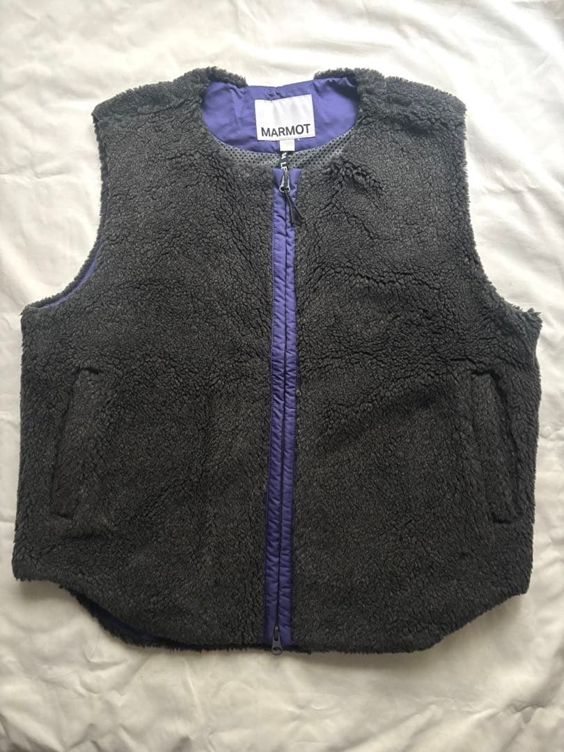 【最終値下げ】MARMOT CAPITAL ボアフリースベスト 美品