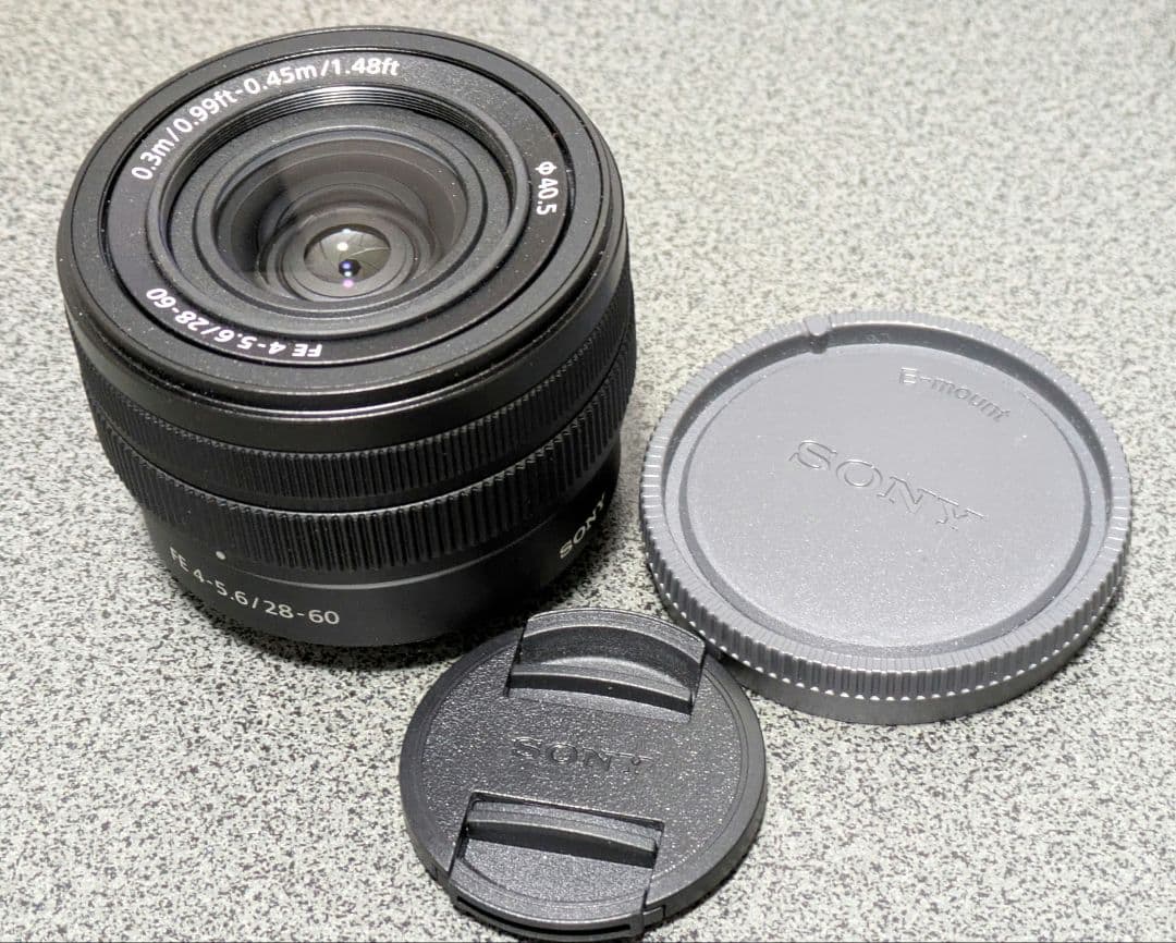 レンズ(ズーム) SONY E 28-60mm F4-5.6 SEL2860