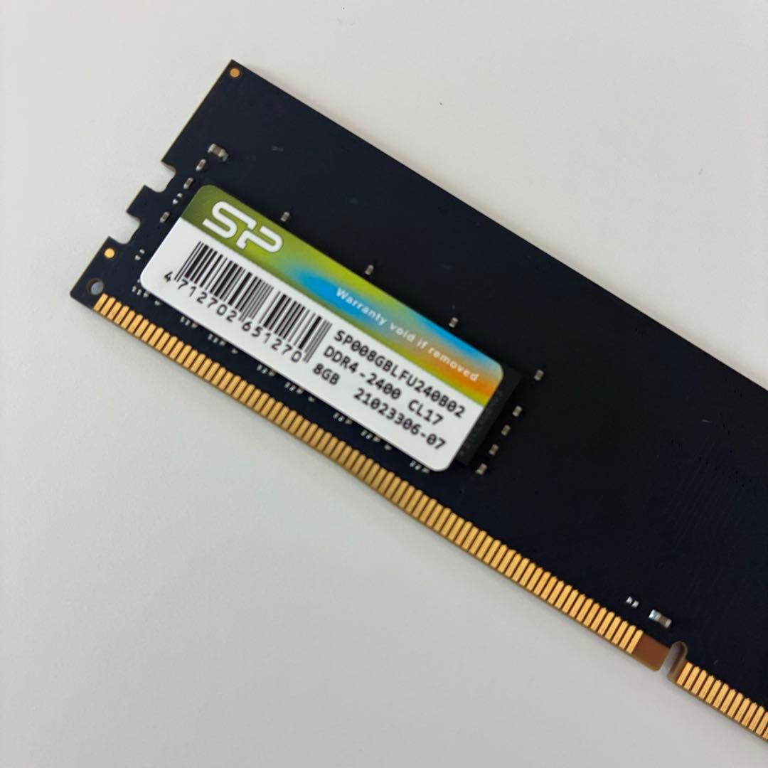 DDR4 8GB×2枚　DDR4-2400 SP008GBLFU240B02