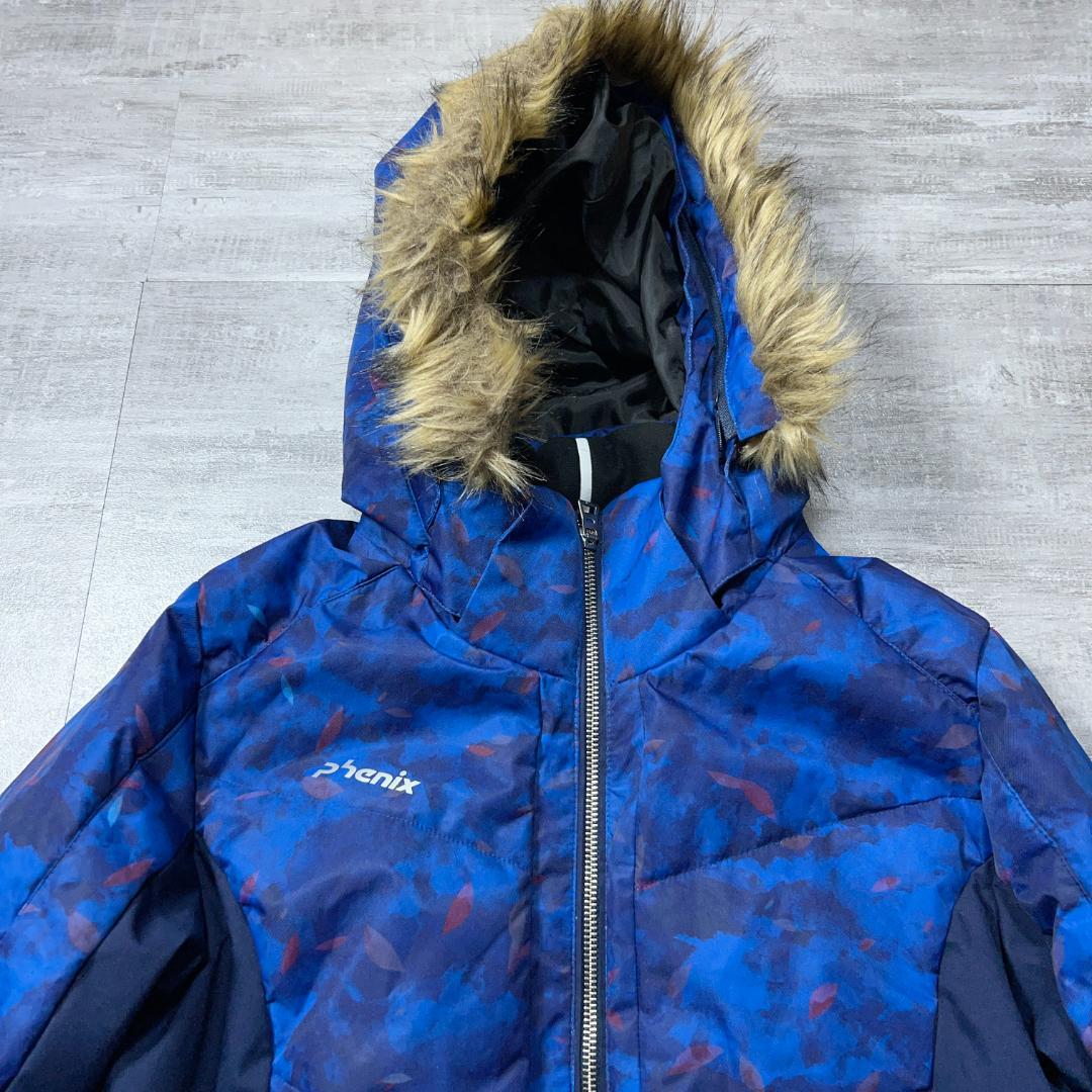 美品 近年モデル Phenix フェニックス スキーウェア ファー XL 総柄