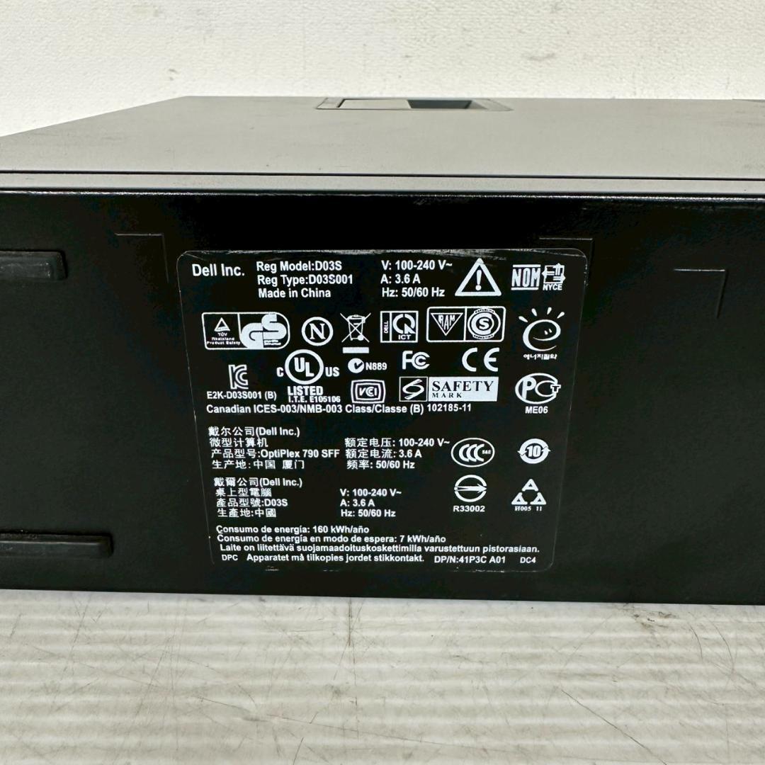 デル OPTIPLEX 790 パソコン Win10 Core i5 N0909