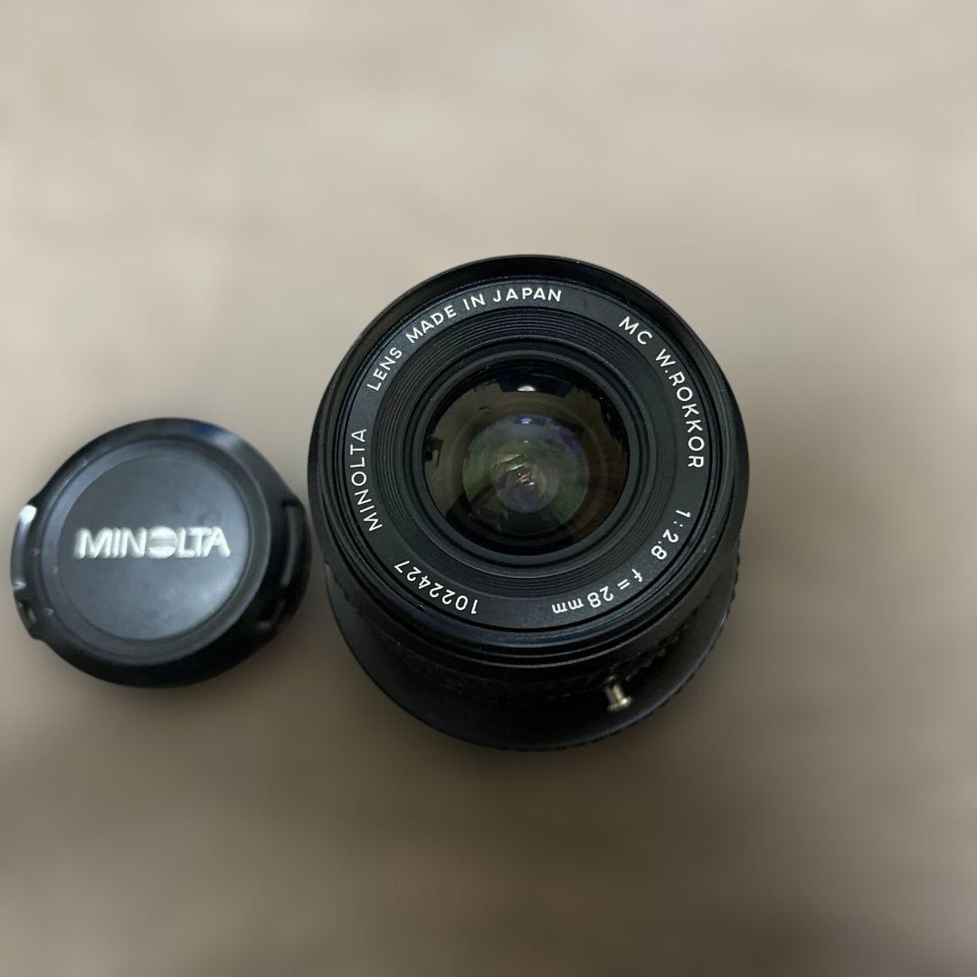MINOLTA MC W.ROKKOR 28mm f2.8 GFXマウント