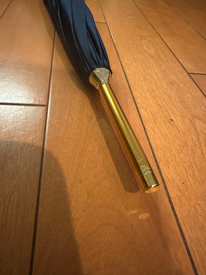 Pasotti 花びら模様 ネイビー折りたたみ傘