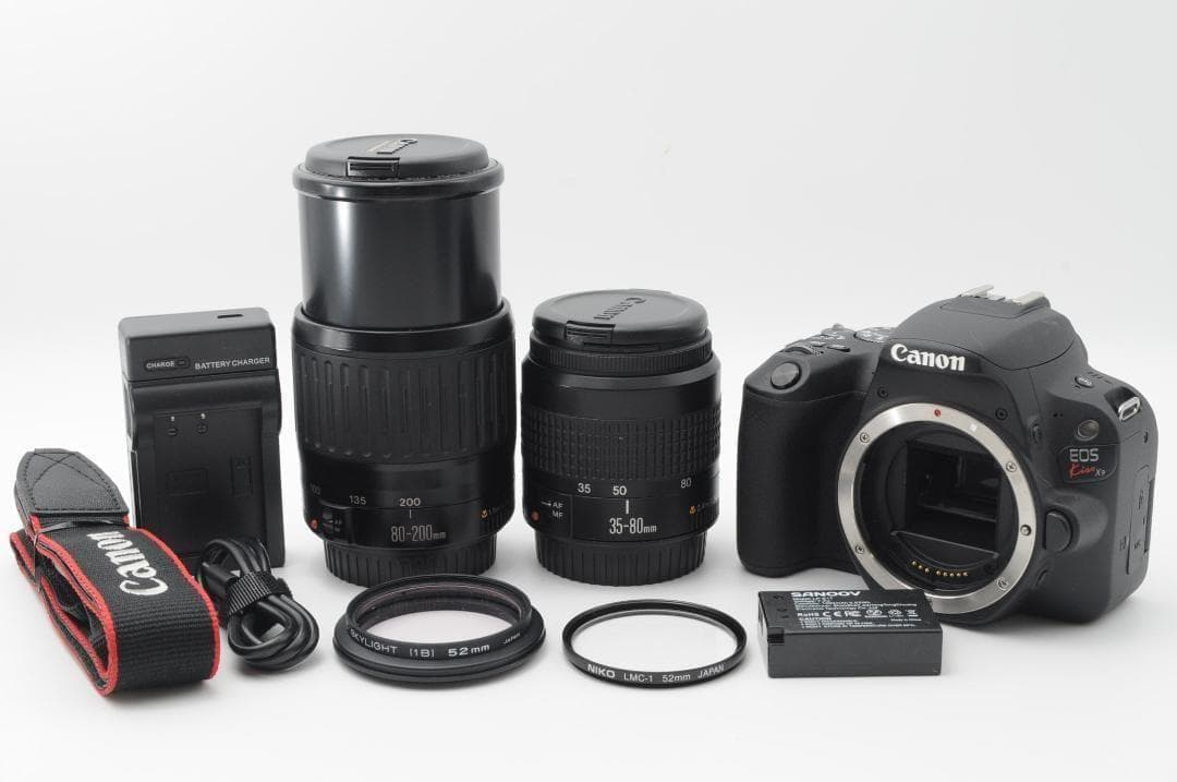 ★新品級④★新春初売りSALE★ Canon EOS Kiss x9 ダブル