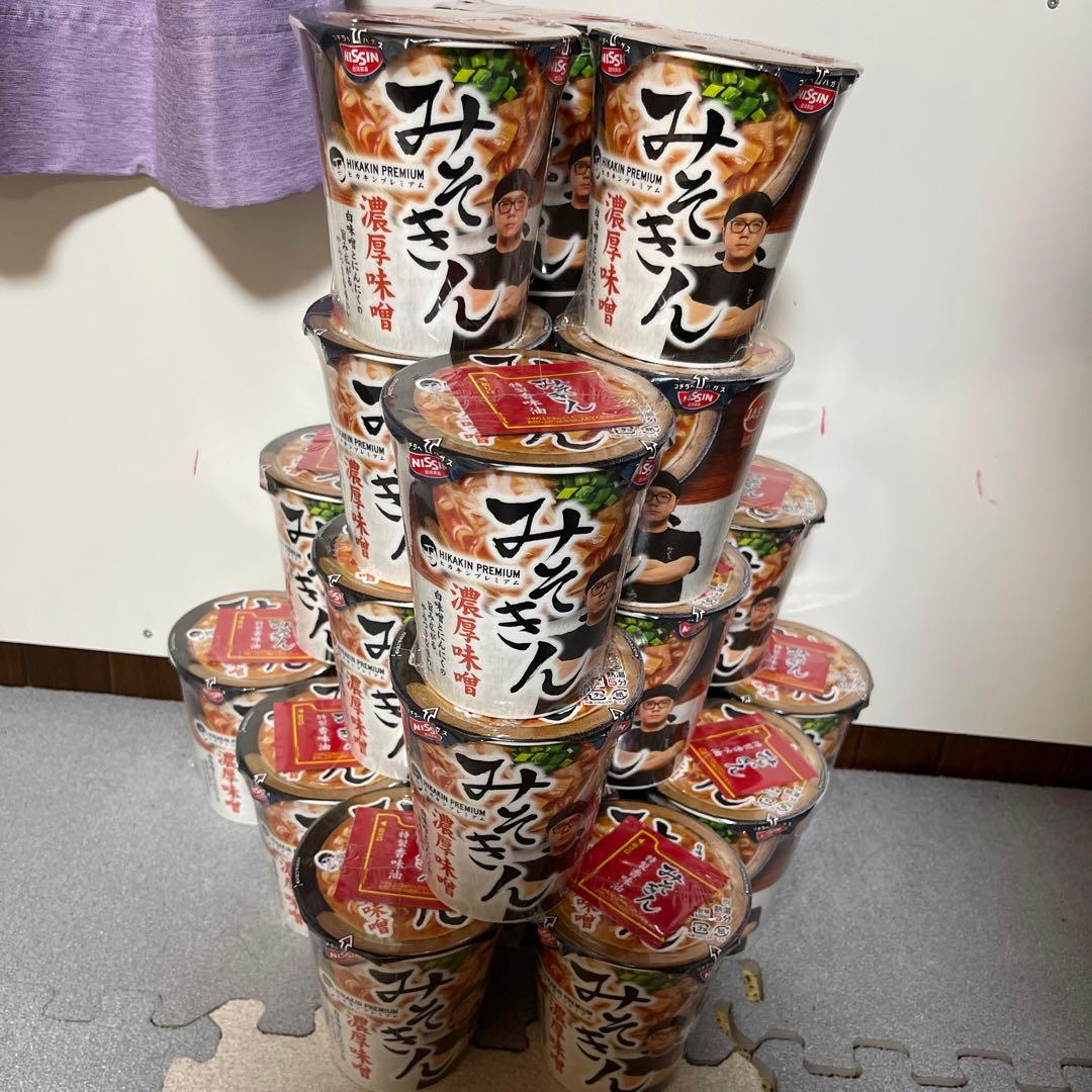 ヒカキンプレミアム濃厚味噌ラーメンみそきん 30個