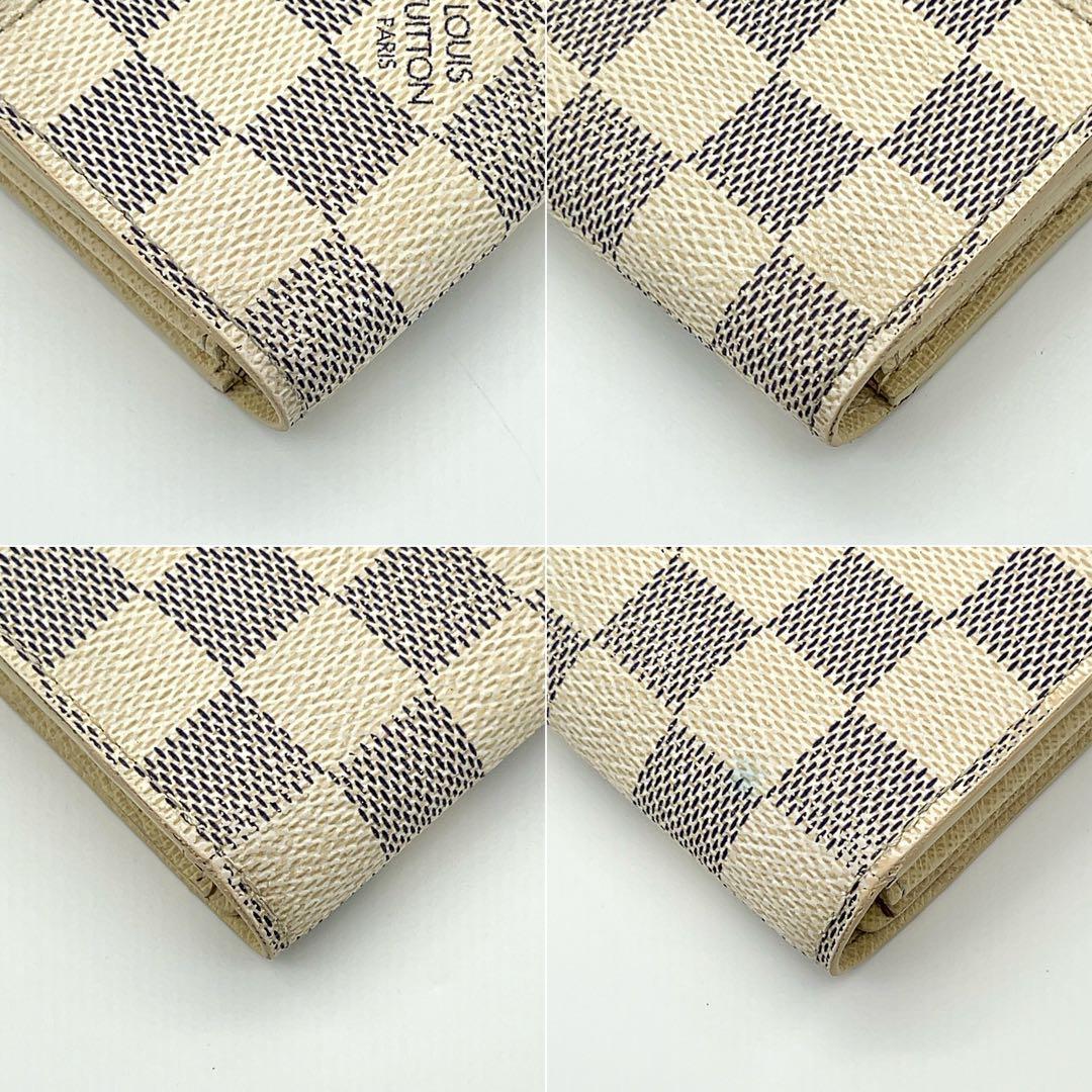 ルイヴィトン 長財布 ダミエアズール ポルトフォイユサラ 男女兼用