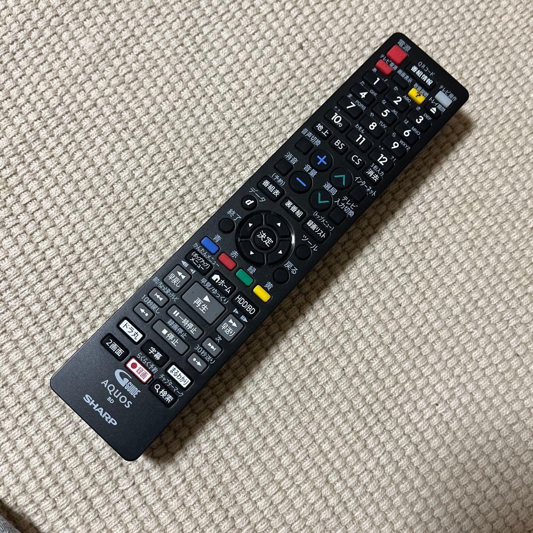 SHARP AQUOS 2B-C05BW1 ブルーレイレコーダー