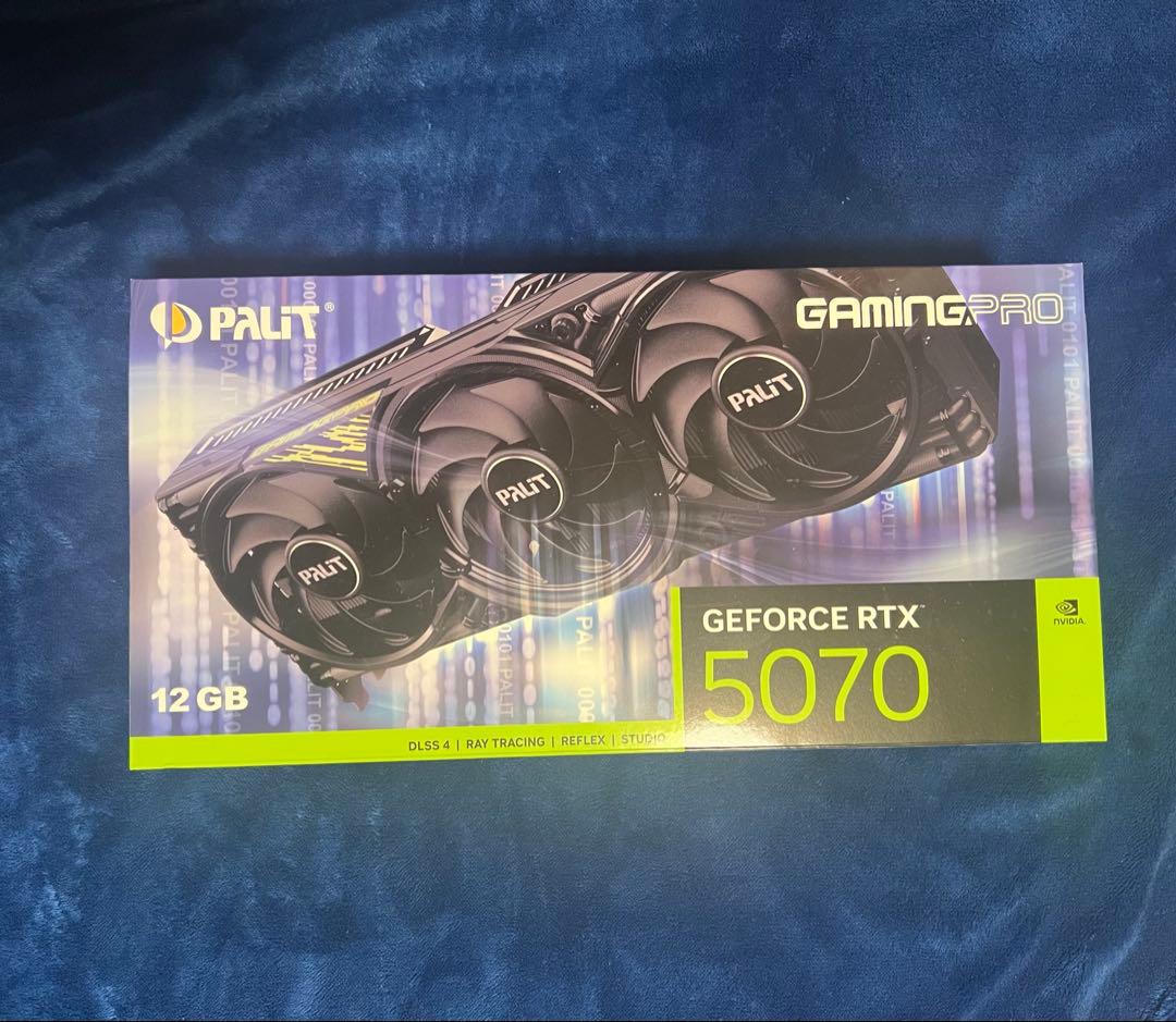 ⭐︎美品⭐︎PALIT GEFORCE RTX 5070 12GB 付属品完備⭐︎