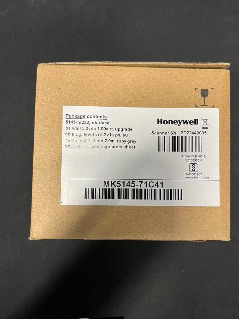 Honeywell MK5145-71C41 RS232Cバーコードリーダー2個